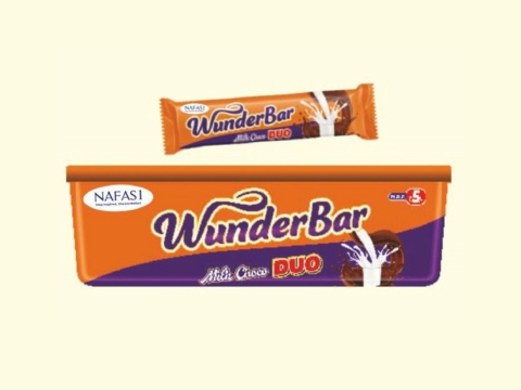 WunderBar Milk Choco Duo